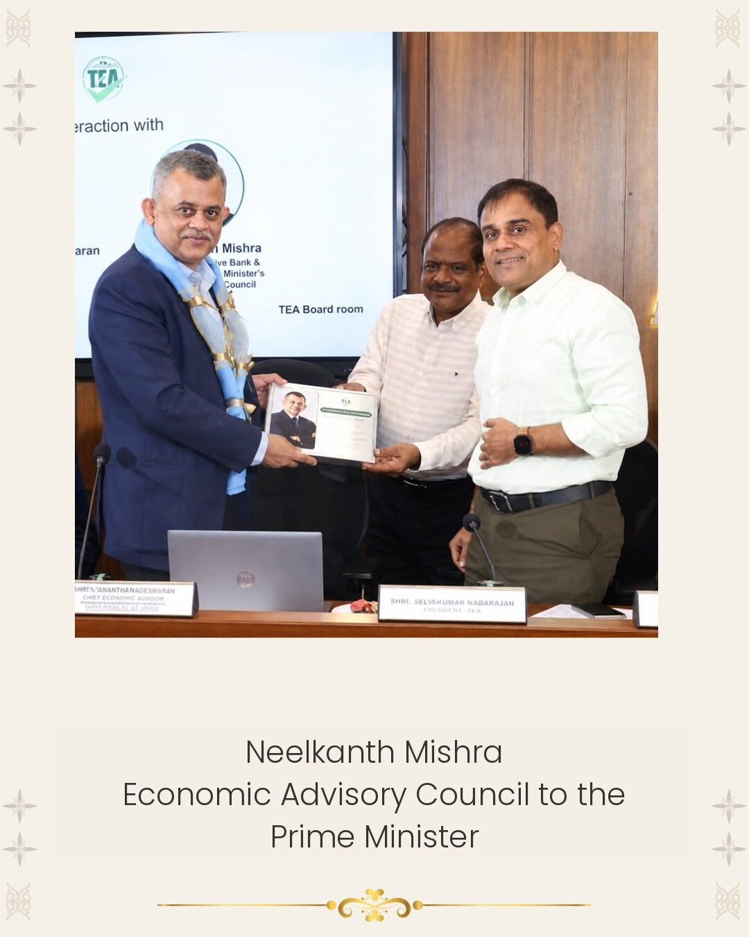 The Honoured — Neelkanth Mishra, Economic Advisory Council to the Prime Minister